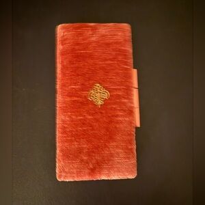 Vintage check holder / money holder